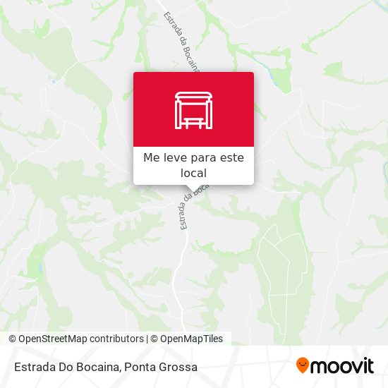 Estrada Do Bocaina mapa