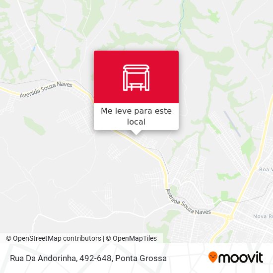 Rua Da Andorinha, 492-648 mapa