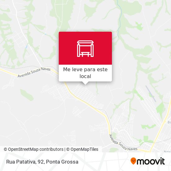 Rua Patativa, 92 mapa