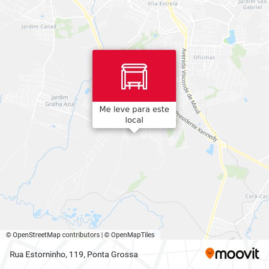 Rua Estorninho, 119 mapa