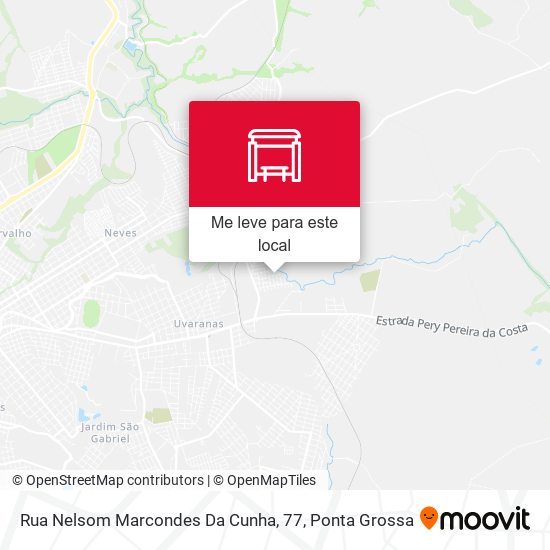 Rua Nelsom Marcondes Da Cunha, 77 mapa