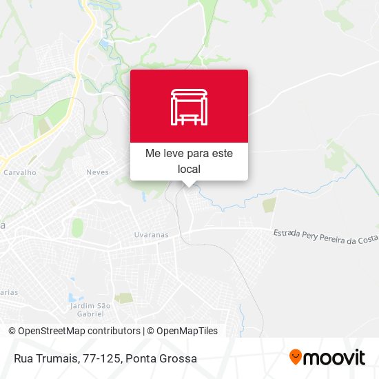 Rua Trumais, 77-125 mapa