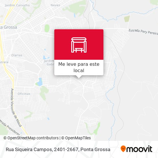 Rua Siqueira Campos, 2401-2667 mapa