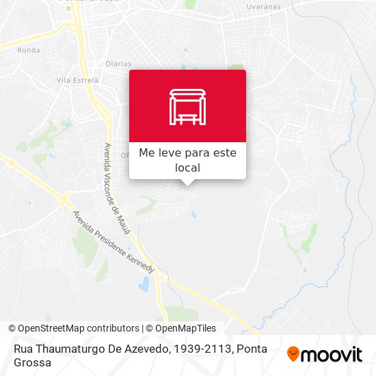 Rua Thaumaturgo De Azevedo, 1939-2113 mapa