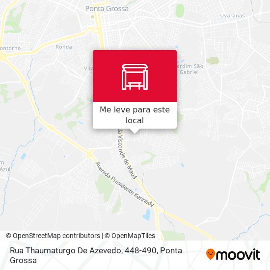 Rua Thaumaturgo De Azevedo, 448-490 mapa
