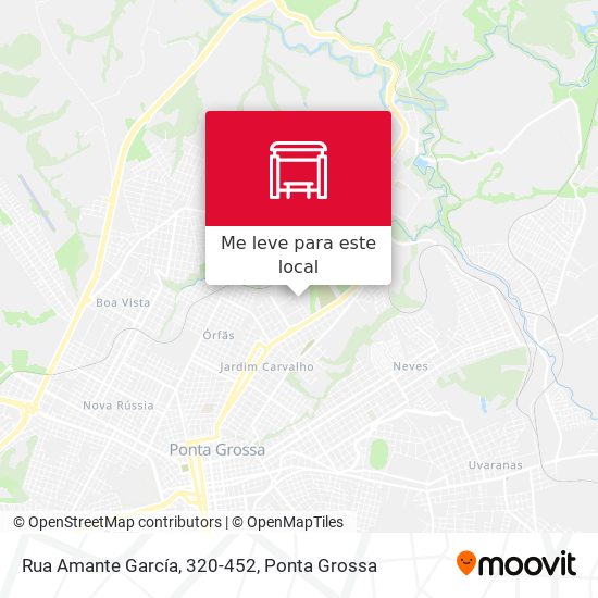 Rua Amante García, 320-452 mapa