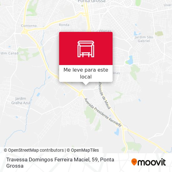 Travessa Domingos Ferreira Maciel, 59 mapa