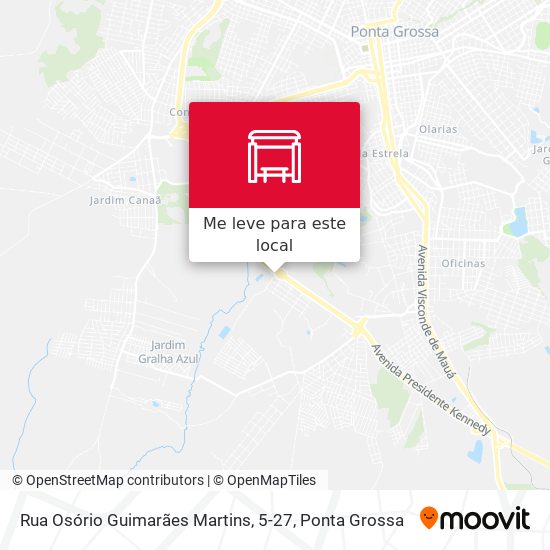 Rua Osório Guimarães Martins, 5-27 mapa