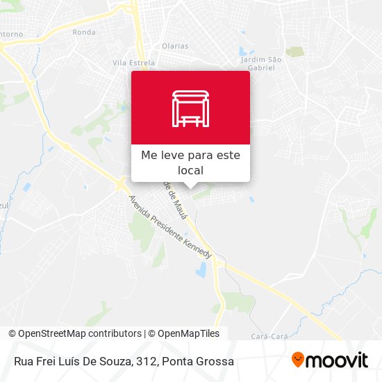 Rua Frei Luís De Souza, 312 mapa