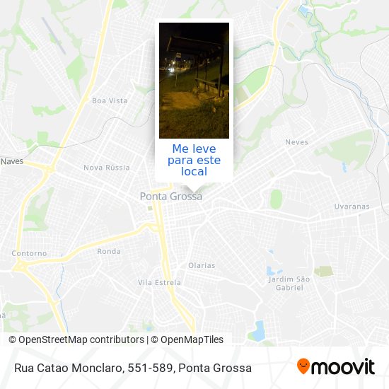 Rua Catao Monclaro, 551-589 mapa