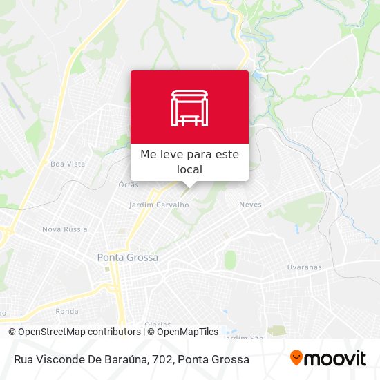 Rua Visconde De Baraúna, 702 mapa
