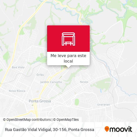 Rua Gastão Vidal Vidigal, 30-156 mapa