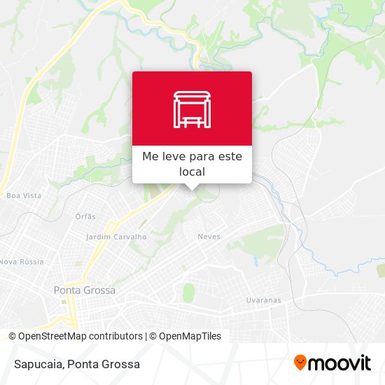 Sapucaia mapa