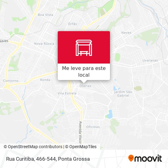 Rua Curitiba, 466-544 mapa