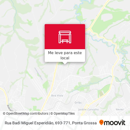 Rua Badi Miguel Esperidião, 693-771 mapa