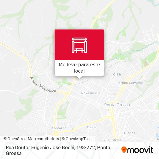 Rua Doutor Eugênio José Bochi, 198-272 mapa