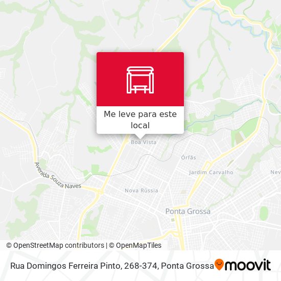 Rua Domingos Ferreira Pinto, 268-374 mapa