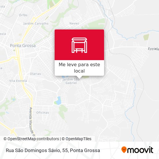 Rua São Domingos Sávio, 55 mapa