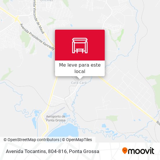 Avenida Tocantins, 804-816 mapa