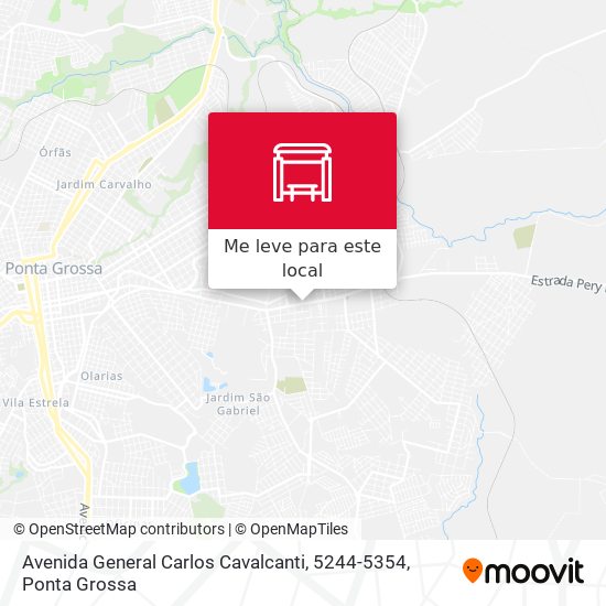 Avenida General Carlos Cavalcanti, 5244-5354 mapa