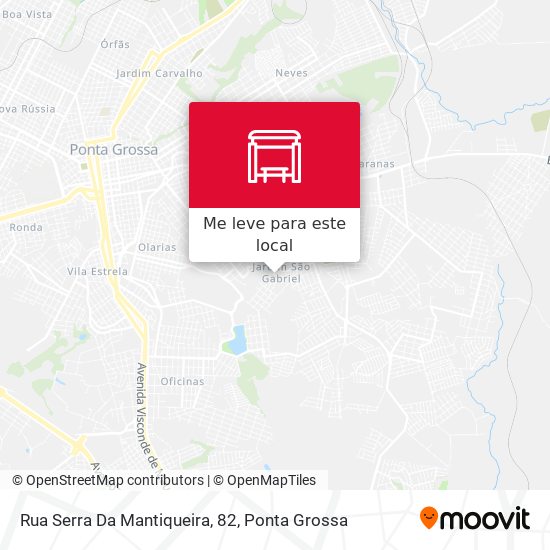 Rua Serra Da Mantiqueira, 82 mapa