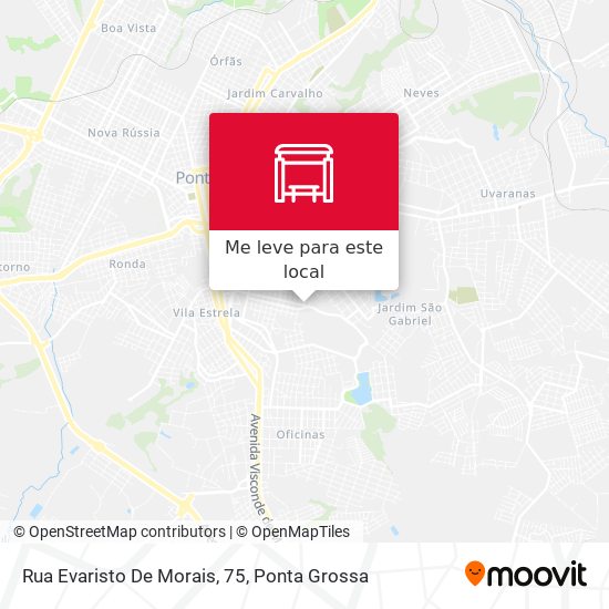 Rua Evaristo De Morais, 75 mapa