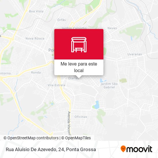Rua Aluísio De Azevedo, 24 mapa