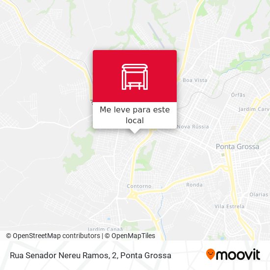 Rua Senador Nereu Ramos, 2 mapa