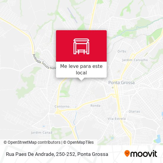 Rua Paes De Andrade, 250-252 mapa