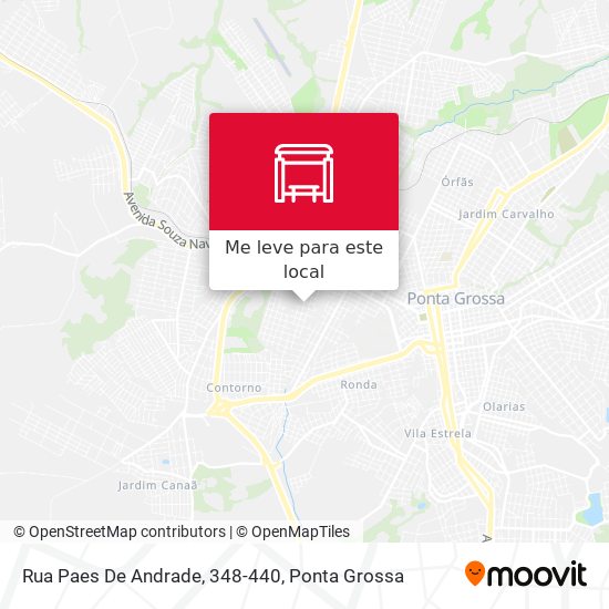 Rua Paes De Andrade, 348-440 mapa