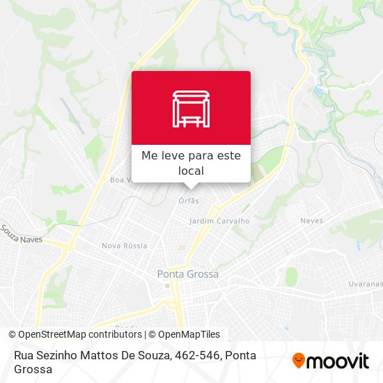 Rua Sezinho Mattos De Souza, 462-546 mapa