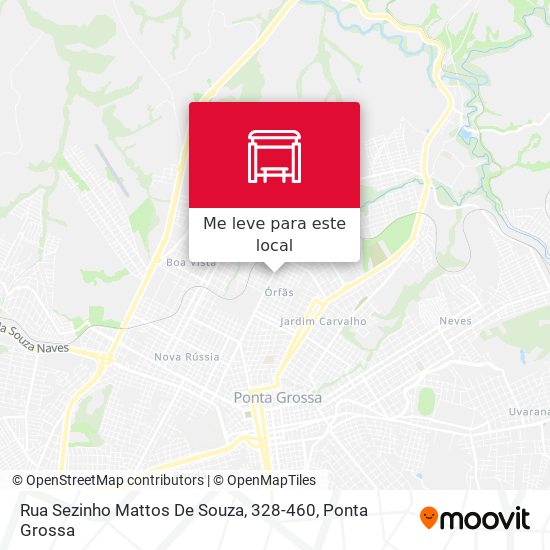 Rua Sezinho Mattos De Souza, 328-460 mapa