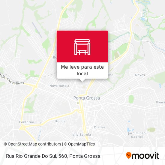 Rua Rio Grande Do Sul, 560 mapa