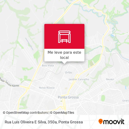 Rua Luís Oliveira E Silva, 350a mapa