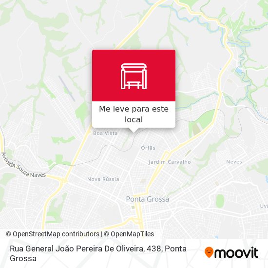 Rua General João Pereira De Oliveira, 438 mapa