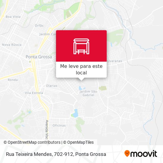 Rua Teixeira Mendes, 702-912 mapa