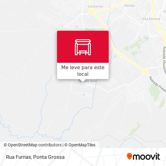 Rua Furnas mapa