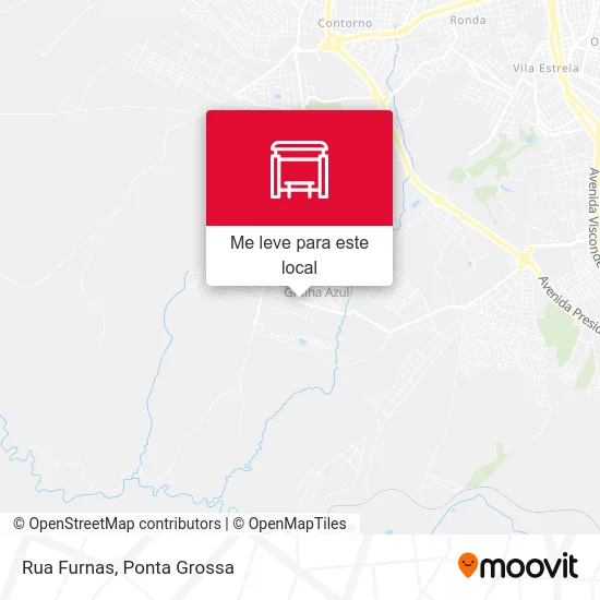 Rua Furnas mapa