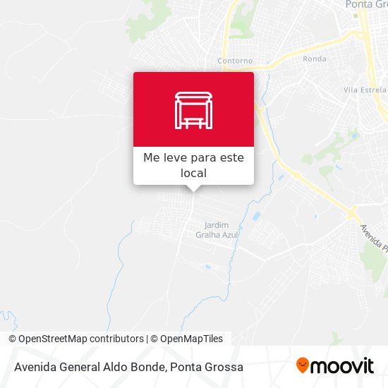 Avenida General Aldo Bonde mapa