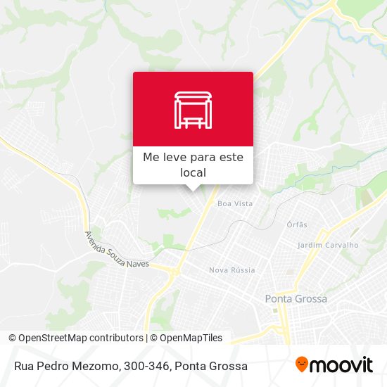 Rua Pedro Mezomo, 300-346 mapa