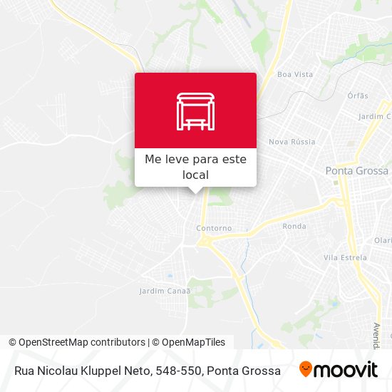 Rua Nicolau Kluppel Neto, 548-550 mapa