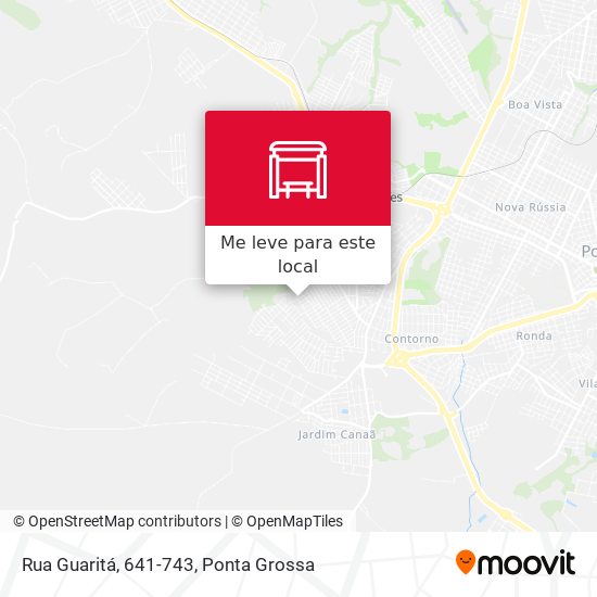 Rua Guaritá, 641-743 mapa