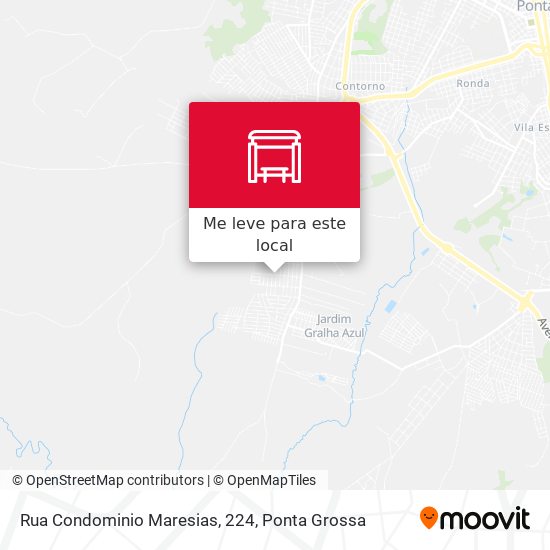 Rua Condominio Maresias, 224 mapa