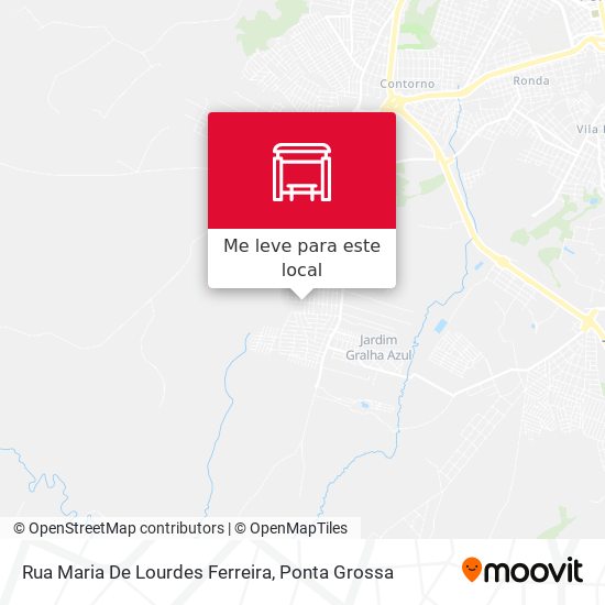 Rua Maria De Lourdes Ferreira mapa