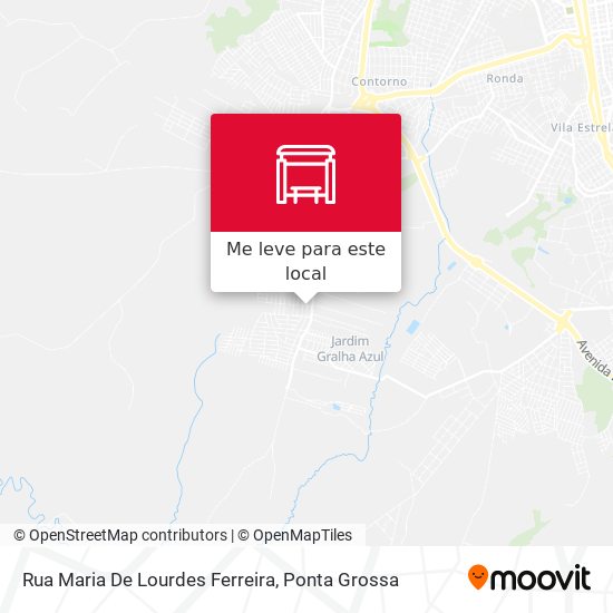 Rua Maria De Lourdes Ferreira mapa