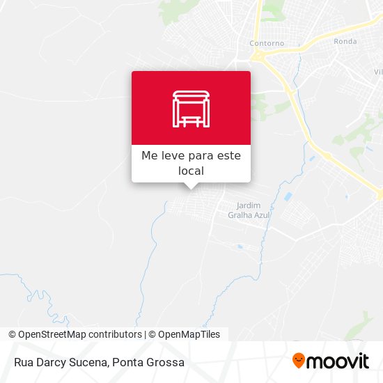 Rua Darcy Sucena mapa