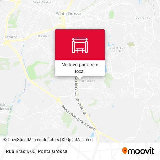 Rua Brasil, 60 mapa