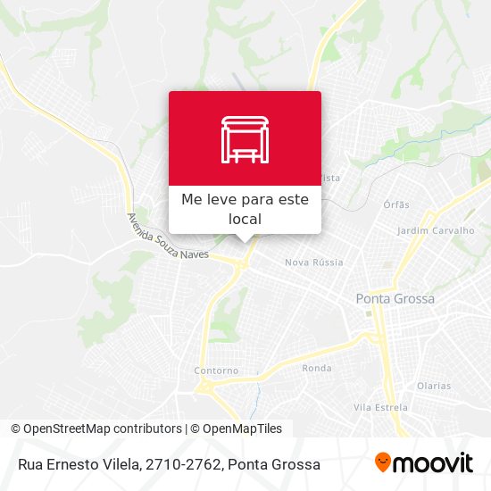 Rua Ernesto Vilela, 2710-2762 mapa