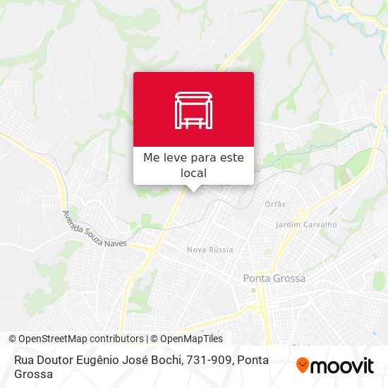 Rua Doutor Eugênio José Bochi, 731-909 mapa