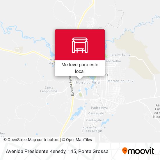 Avenida Presidente Kenedy, 145 mapa